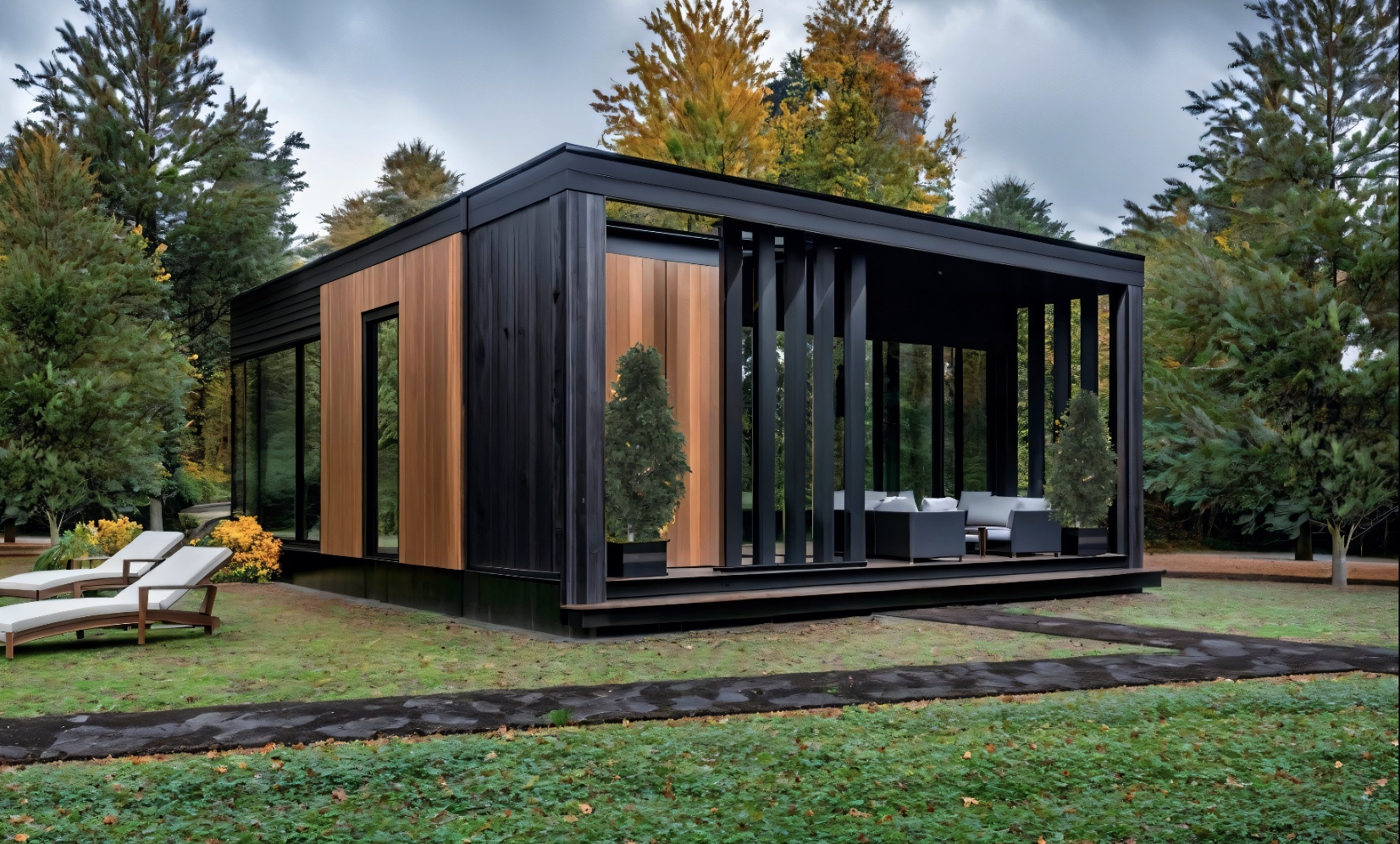 Модульный дом Smart Cube Design 63m2